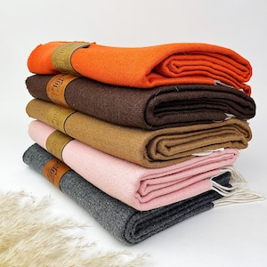 Deluxe 100% Alpaca Throw Blanket, reversible blanket, Earth tones, Peruvian blanket, alpaca wool throw, artisanal throw, alpaca blanket