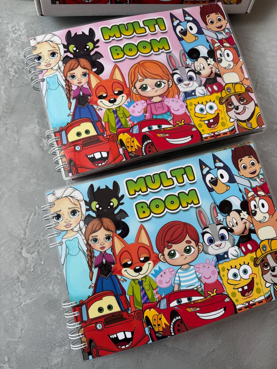 Multi Cartoon Busy Book for Toddlers | Interactive Activity Book ...
