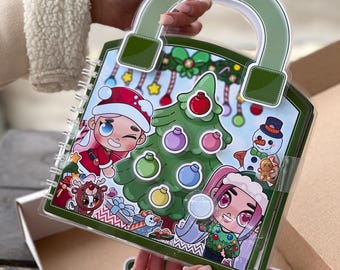 Christmas Avatar World Sticker Game: Imaginative Play Set