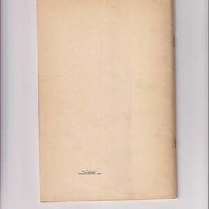May include: Blank, off-white, paper book cover with the text "Read Publications, 1451 S. La Brea Avenue, Los Angeles, California 90019" printed in black at the bottom.