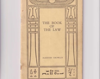 Aleister Crowley, Book of the Law