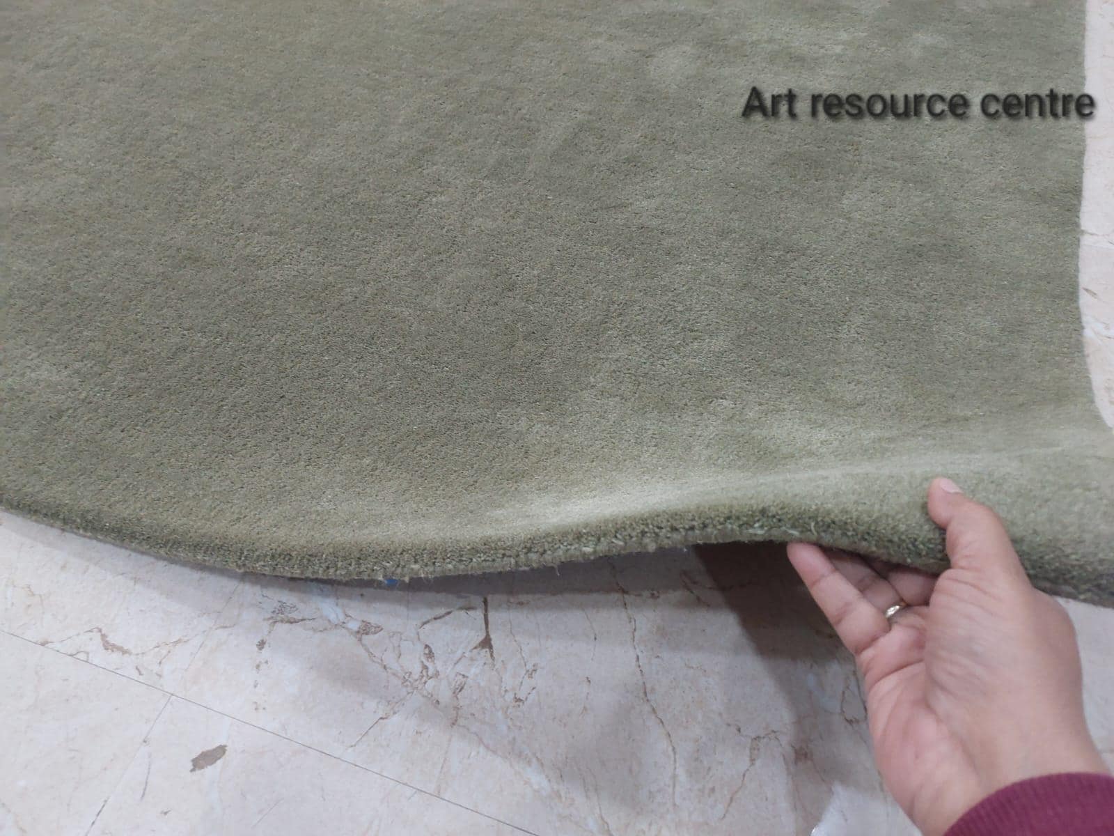 Modern Abstract 9x12 8x10 solid Deep wine brown,green area Rug Handmade Tufted 100% Woolen Rug for Living Room Bedroom Gift for home