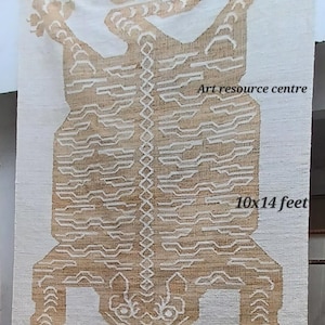 handmade Natural color 8x10 9x12 flat weave jute  Tibetan tiger rug , jute designer rug for living room bedroom rug for lounge hall  etc.