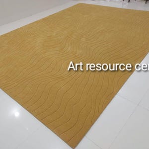 Premium quality modern abstract 9x12 Hand Tufted  Rug for Living Room, office and Bedroom,  Contemporary  Embossed wool rug, Gift for home