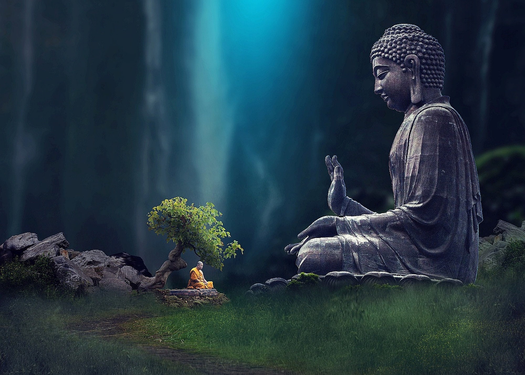 Buddha, Wisdom, Buddhism, Dharma, India, Ganges, Meditation