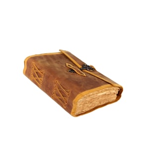Leather Journal Vintage Leather Bound Journal Handmade Antique Deckle Edge Paper Leatherof hadows Journal Vintage Journal for Men and Women