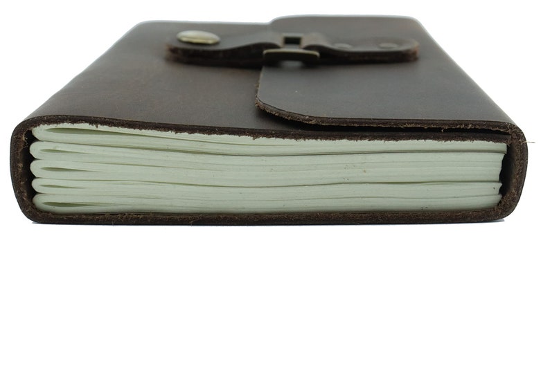 Vintage Leather Journal Recycled Paper Journal, for Notes, Notebook