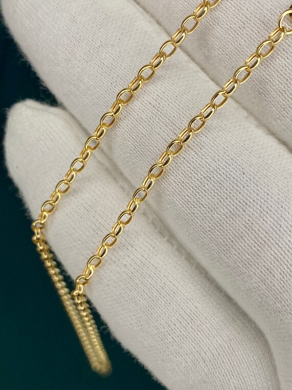 Solid 9ct Gold Belcher Chain 2.2mm 