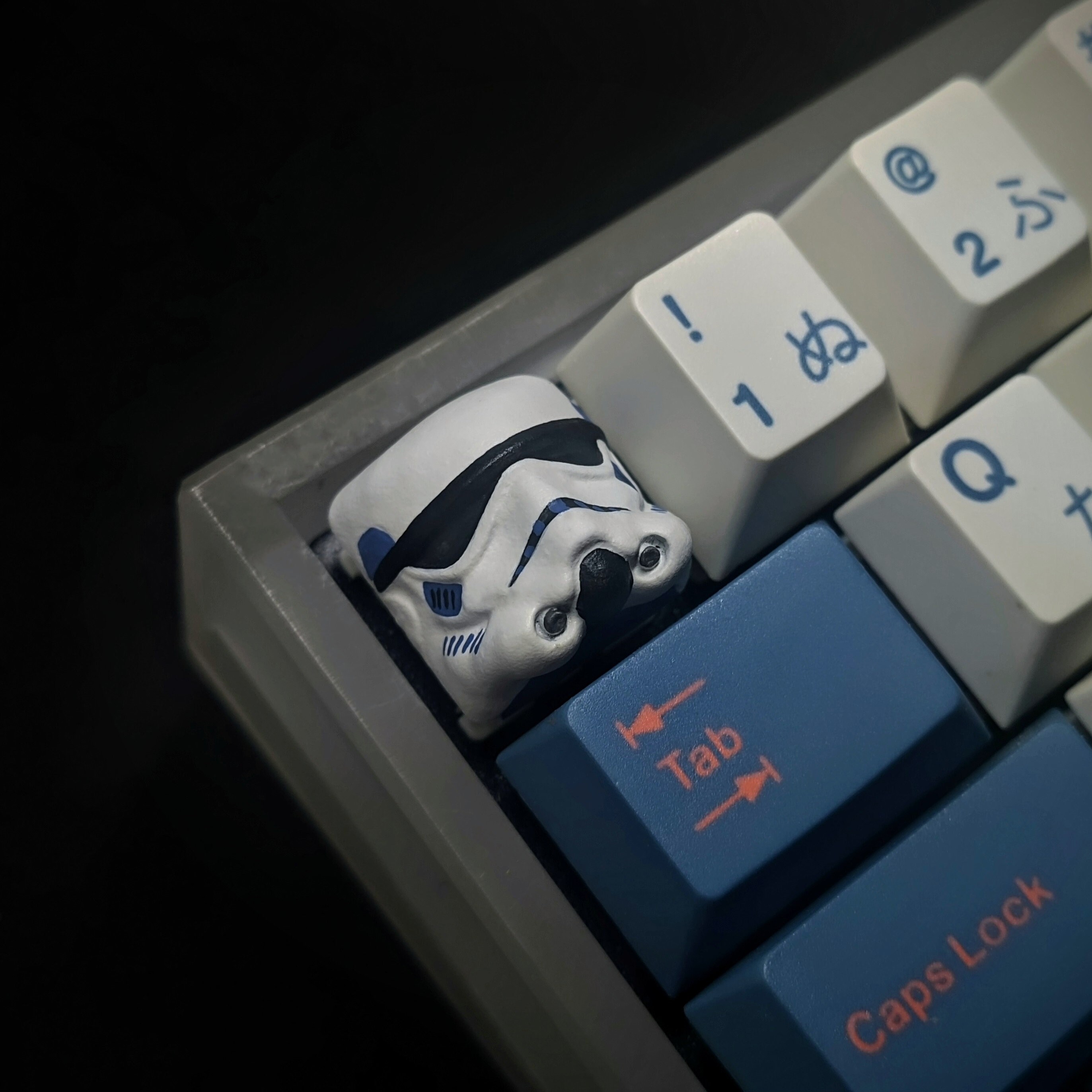 Artisan Keycap for Mechanical Keyboard Storm Trooper Etsy