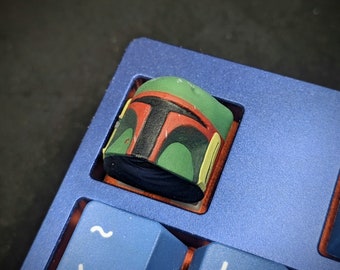 Artisan Keycap for Mechanical Keyboard - Boba Fett