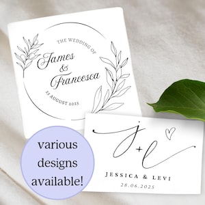 Benutzerdefinierte Hochzeit Fine Line Blumenkranz temporäres Tattoo Custom, Hochzeit Tattoo, Liebe Tattoo, Liebhaber Geschenk, Hochzeit Gunst, Name Tattoo