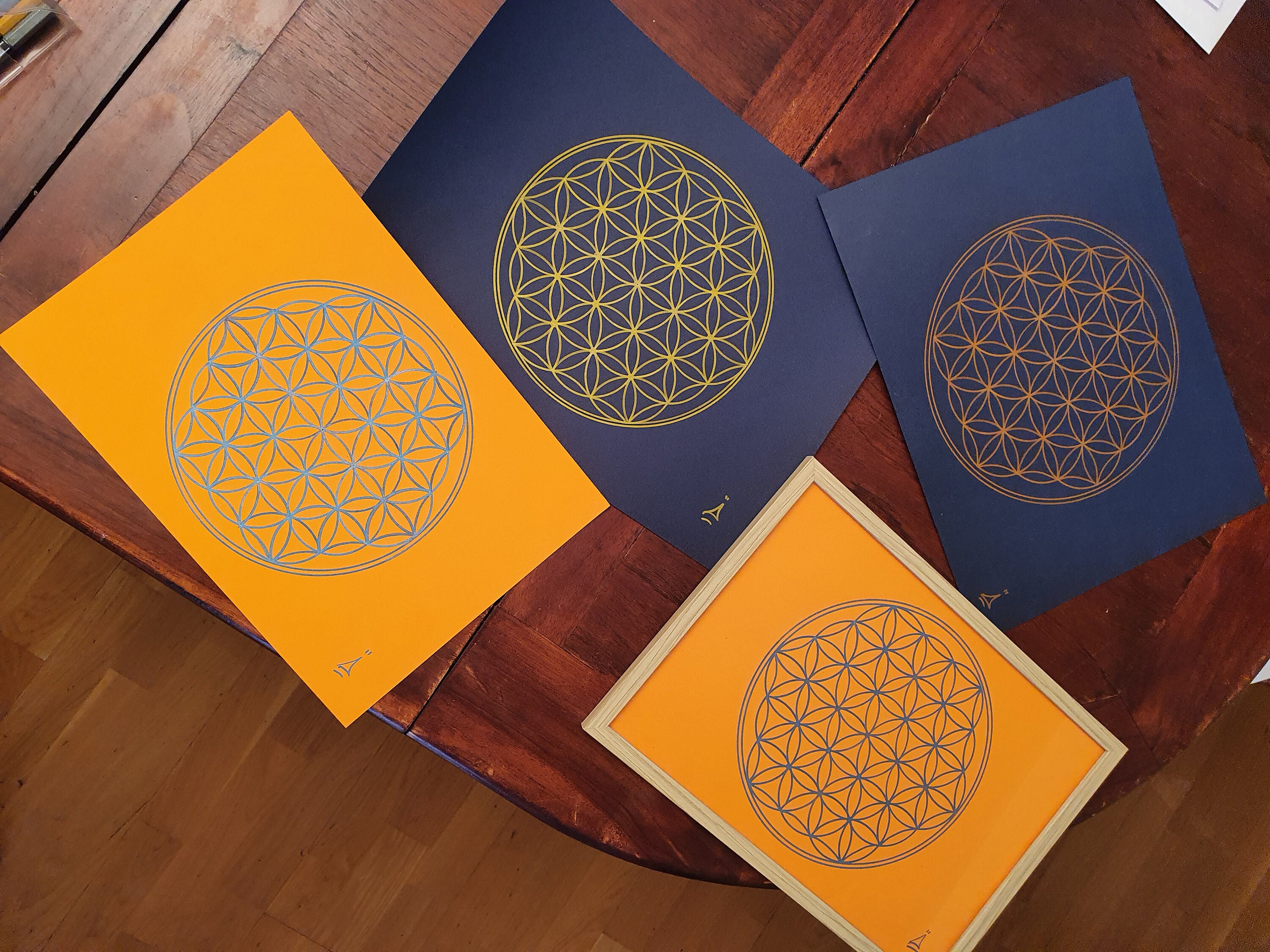 Fleur de Vie Fait Main