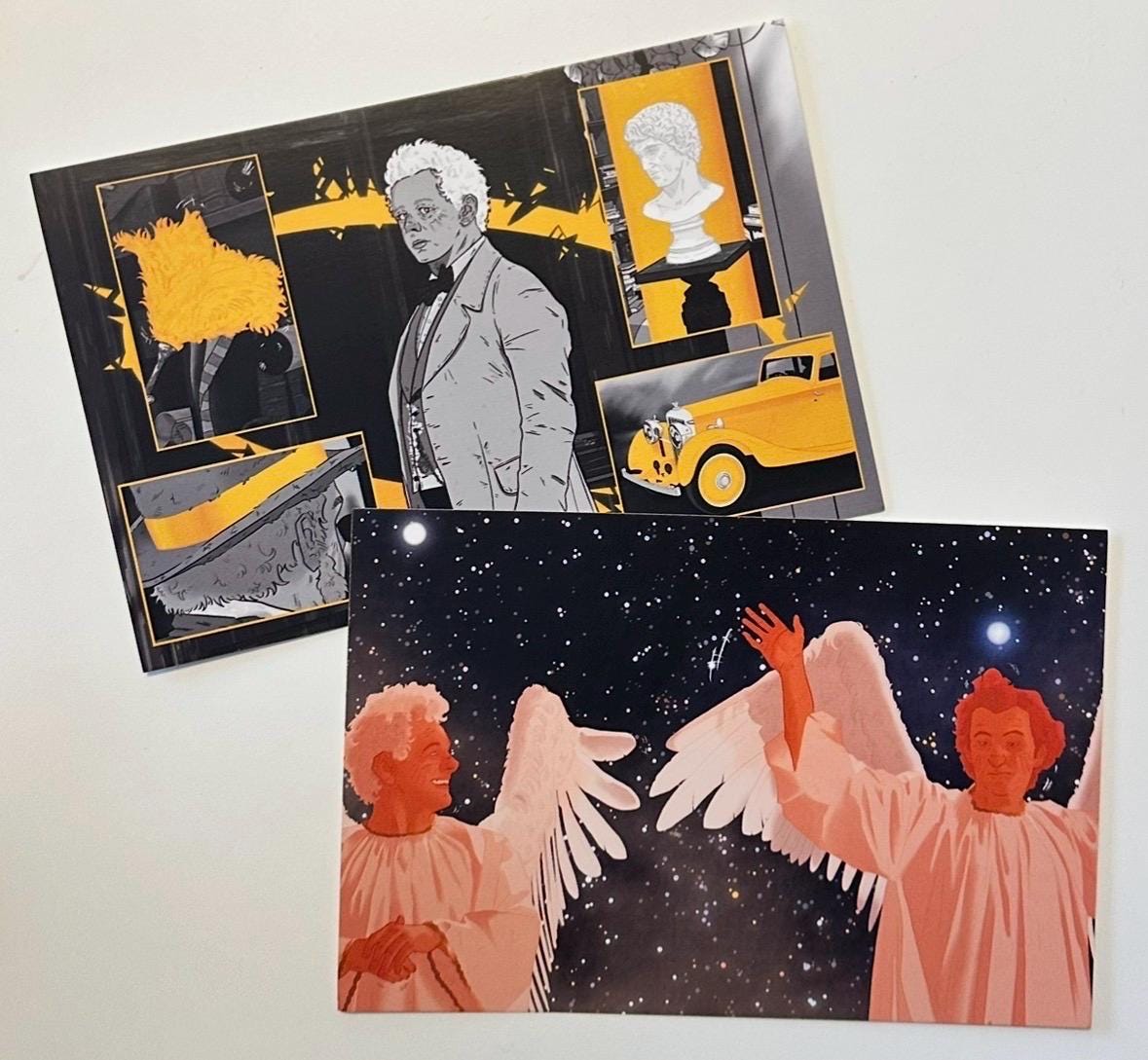 ★帯付set ニール・ゲイマン グッドオーメンズ /アメリカン・ゴッズ/アナシン Good omens season 2 - Etsy 日本