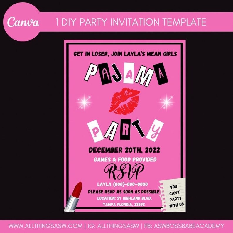 mean-girls-party-invitation-burn-book-mean-girls-birthday-party-mean