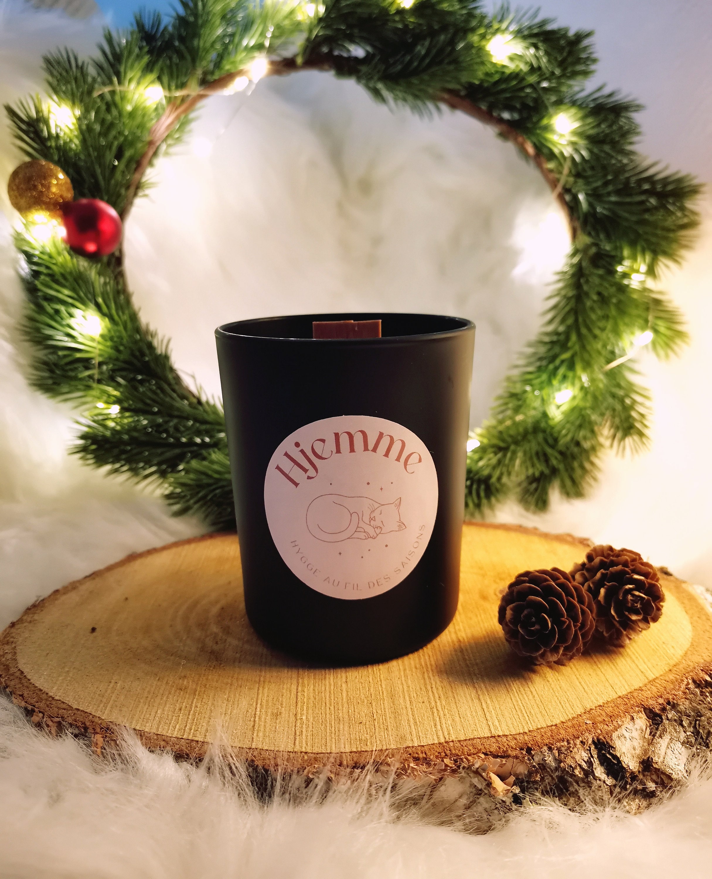 Bougie Végétale Parfumée Tonka