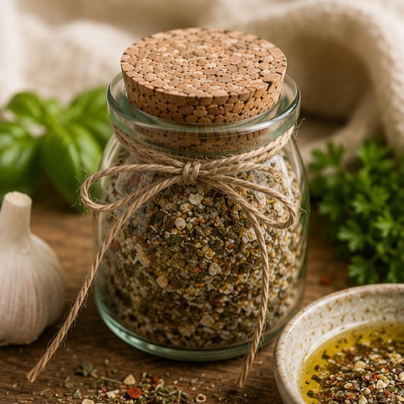 Rustic Bread Dip Mix, Olive Oil Seasoning, Garlic Herb Butter Blend, Gourmet Pantry Gift