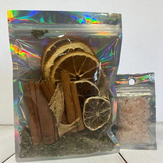 Uplifting Simmer Pot, Energizing Simmering Potpourri, Stovetop Potpourri for Positive Mood Boost, Herbal Blend with Dried Fruits & Spices