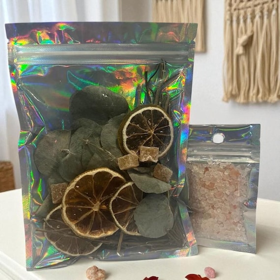 Wellness Simmer Pot Pouches, Stovetop Potpourri, Natural Air Freshener, Burn Packs, Gift Basket Filler, Home Fragrance, Cauldron Incense
