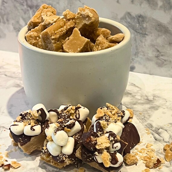 Handmade Brown Sugar S'mores Fudge: Gourmet Candy Gift