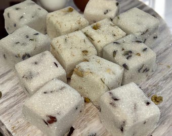 Herbal Infused Gourmet Sugar Cubes: Tea & Coffee Sweetener