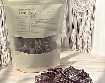 Purple Hard Tack Candy 1lb: Old Fashioned Nostalgic Treat