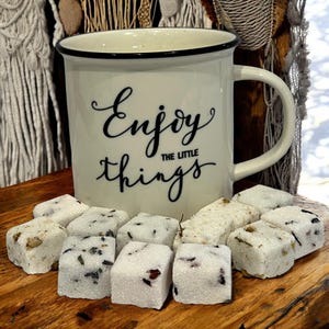 Herbal Infused Gourmet Sugar Cubes: Tea & Coffee Sweetener