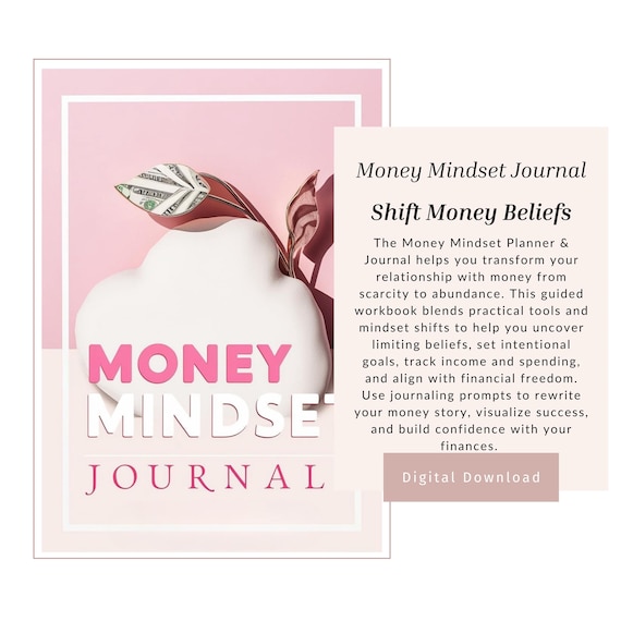 Money Mindset Journal: Financial Abundance Planner (Digital Download)