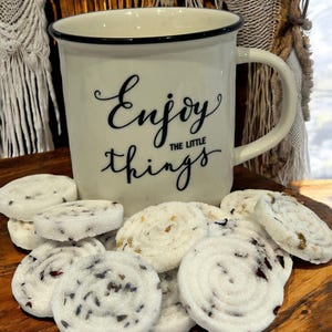 Herbal Infused Gourmet Sugar Cubes: Tea & Coffee Enhancer