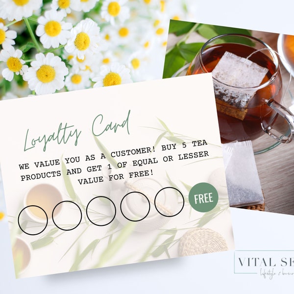 Bubble Tea Business Card Etsy