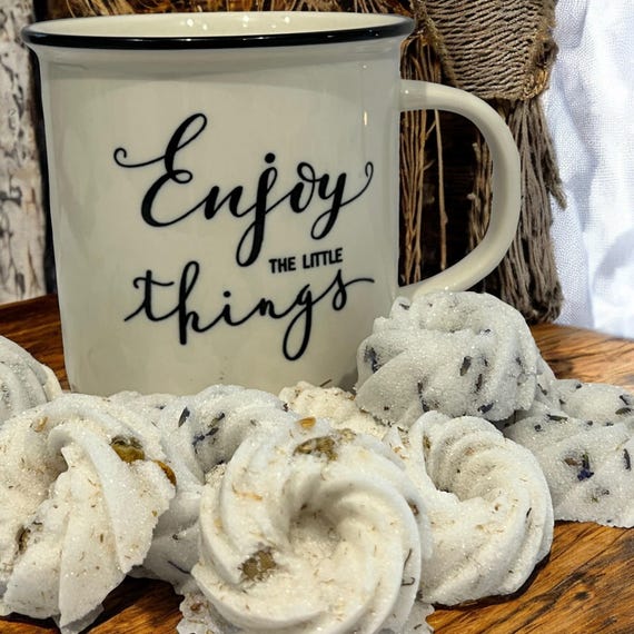 Large Herb Infused Gourmet Bundt Sugar Cubes, Herbal Tea Sugar Cube, Iced Coffee Sugar, Cold Drink Beverage Enhancer Gift, Flavoring Sugar