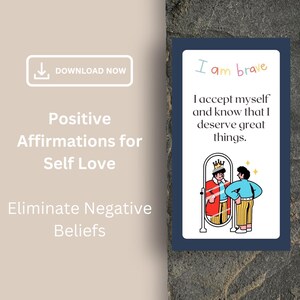 Tarjetas de Afirmaciones Positivas para Hombres, Tarjetas de Motivación Imprimibles, Herramienta de Autoempoderamiento, Mantras para Aumentar la Confianza Masculina, Crecimiento Personal
