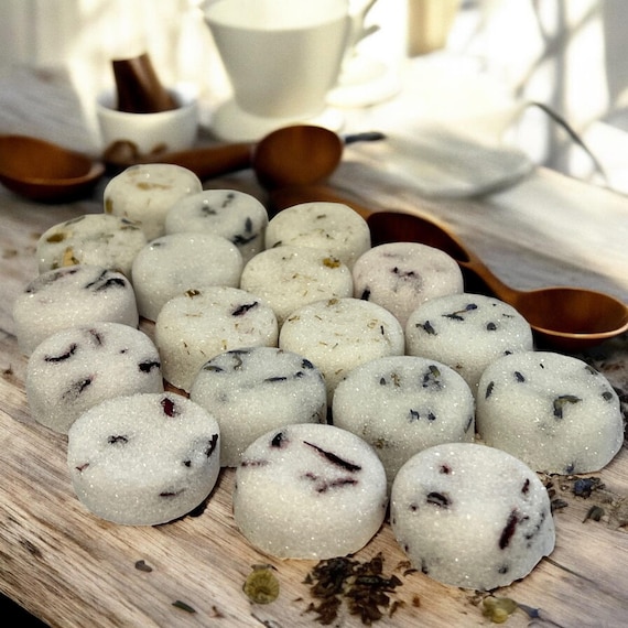 Herb Infused Sugar Cubes: Gourmet Tea & Coffee Sweetener