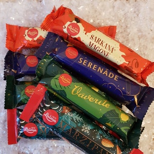 Bonbons européens, barre de chocolat au lait, meilleurs bonbons, collation exotique, cadeau unique, boîte de chocolats