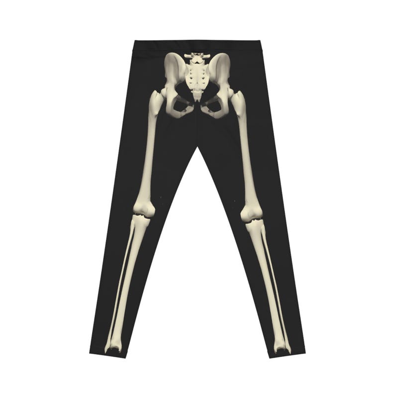 Women's Skeleton Spandex Leggings image 6