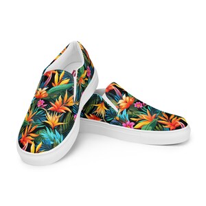 Hawaiian Style Women’s slip-on canvas shoes