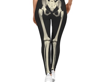 Women&#39;s Skeleton Spandex Leggings