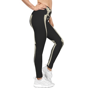 Women's Skeleton Spandex Leggings image 3