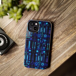 Atompunk Pattern 1 Tough iPhone Cases