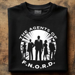 The Agents of F.N.O.R.D. Logo 1 Heavy Cotton Tee