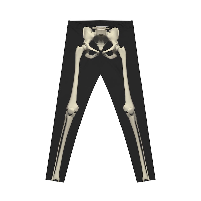 Women's Skeleton Spandex Leggings image 5