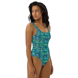 Mermaid Scales One-Piece Swimsuit