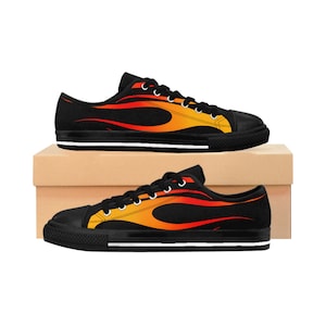 Hot Rod Flames Sneakers