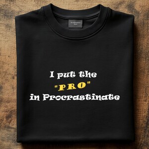 Procrastination Unisex Heavy Cotton Tee