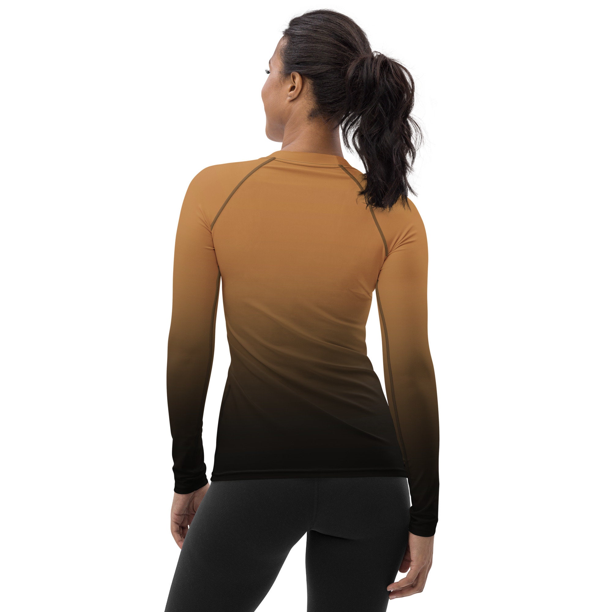 Sundial Fade / Scallop Shell Women's Rash Guard - Etsy