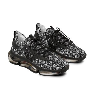 Men&#39;s Boneyard Pattern Mesh Sneakers