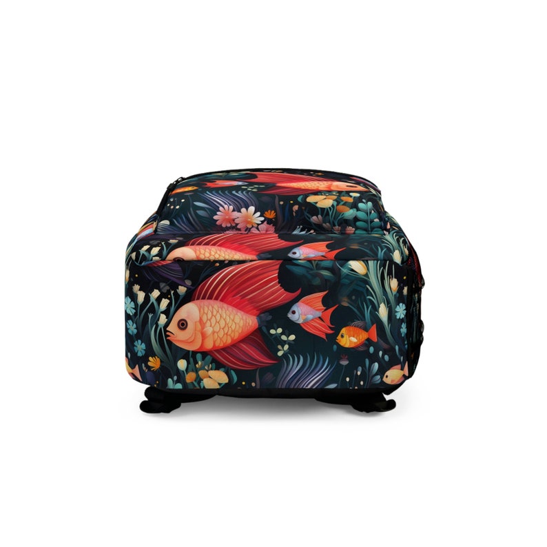 Fish Shape Backpack Coral Reef & Fish Pattern 2 Backpack - Etsy