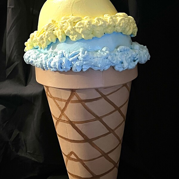 Giant Ice Cream Cone Etsy