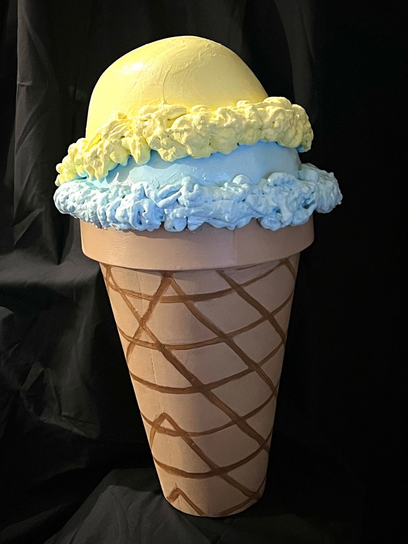 Giant Ice Cream Cone Etsy