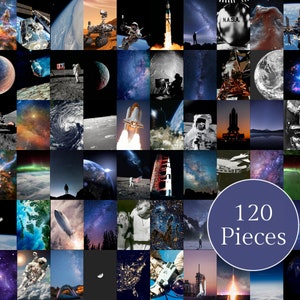 Outer Space Wall Collage Kit | Indie Room Decor, VSCO Wall Collage Kit