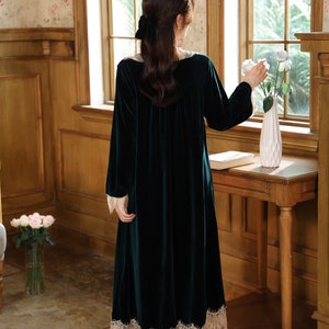 Thick Velvet Pajama Set With Long Pants